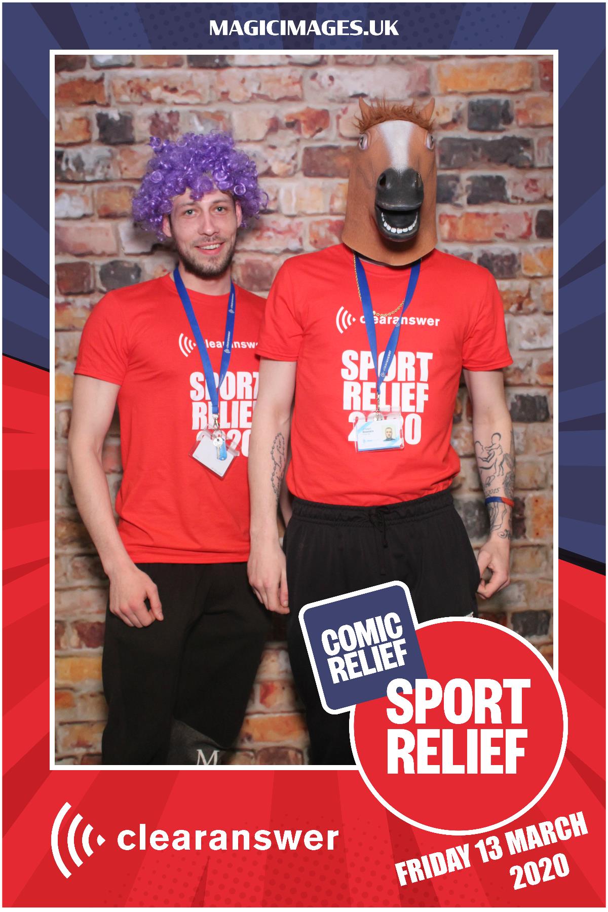 Clear Answer Sport Relief | View more photos from the event at gallery.magicimages.uk/u/MagicImages/Clear-Answer-Sport-Relief